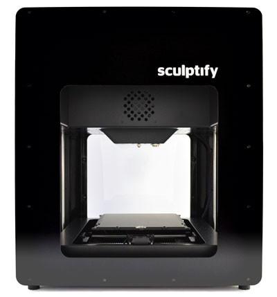 Sculptify представляет новый 3D-принтер David, способный печатать гранулированным пластиком