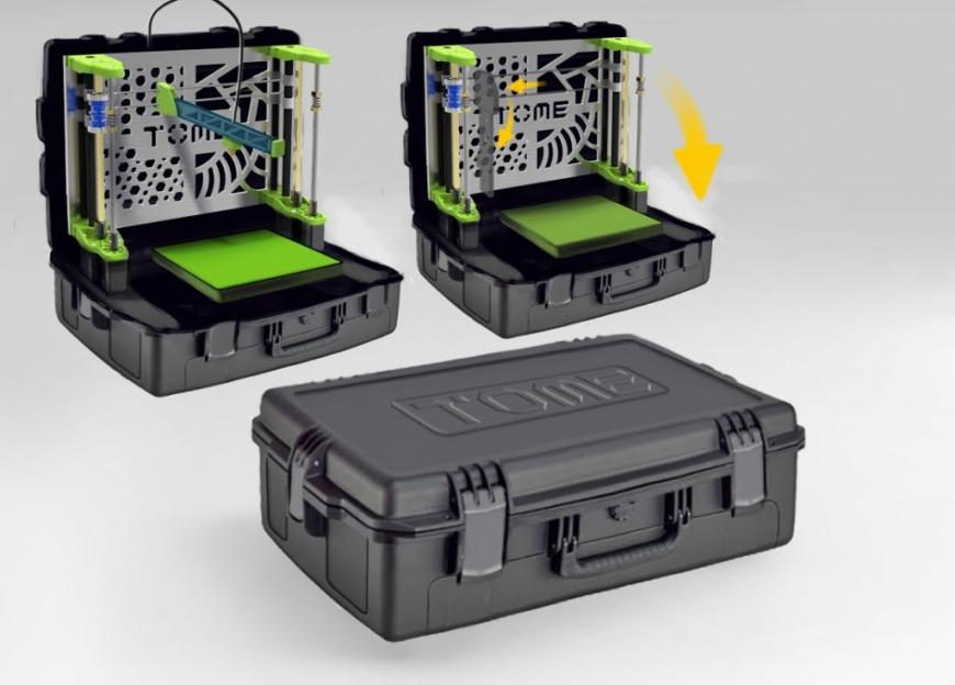 TOME – первый в мире портативный 3D-принтер