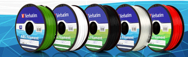 Verbatim выходит на рынок расходных материалов для 3D-принтеров
