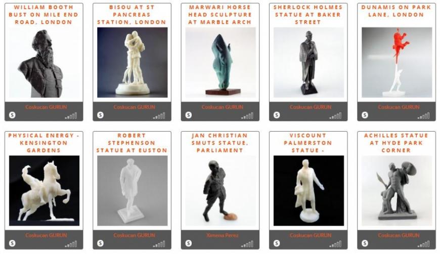 MyMiniFactory создает библиотеку 3D-моделей мировых памятников и статуй