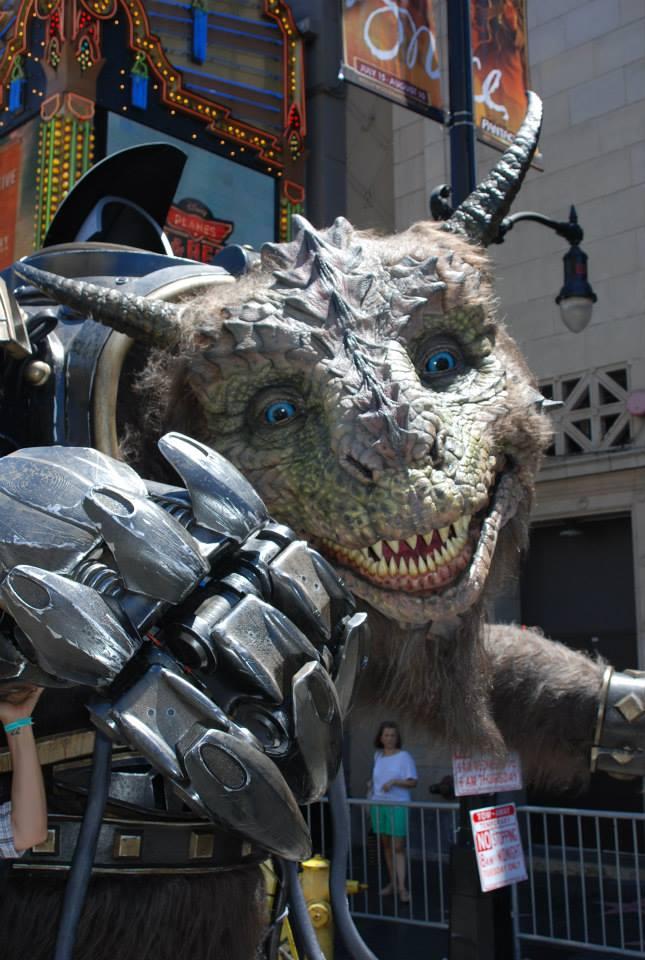 Гигантский Бодок, представленный на фестивале Comic-Con, был создан при помощи 3D-принтера Stratasys