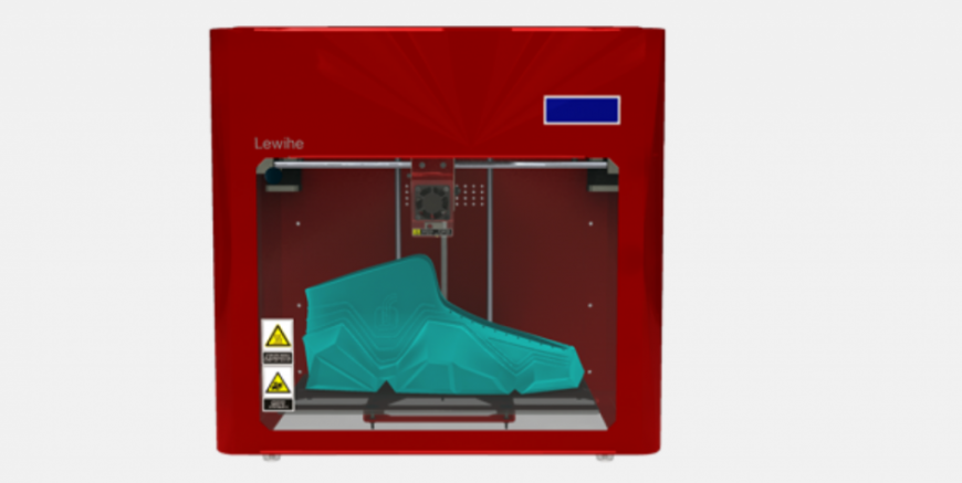 Испанская компания Lewihe анонсирует 3D-принтер Sneaker