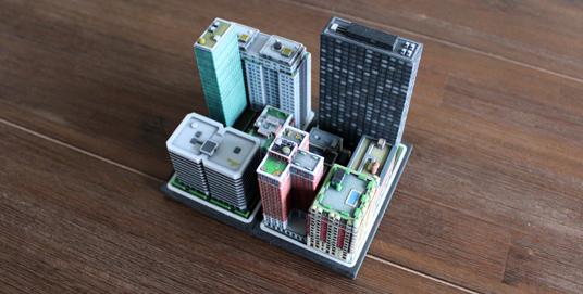 Настоящий SimCity – 3D-печатные миниатюрные городки на любой вкус