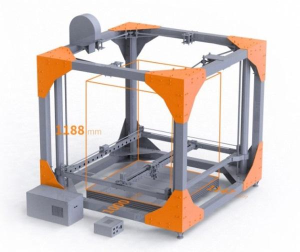 BigRep представит гигантский 3D-принтер ONE на выставке 3D PrintShow в Лондоне