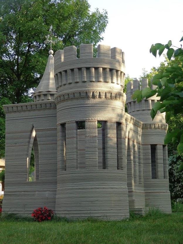 Андрей Руденко закончил печать первого в мире замка