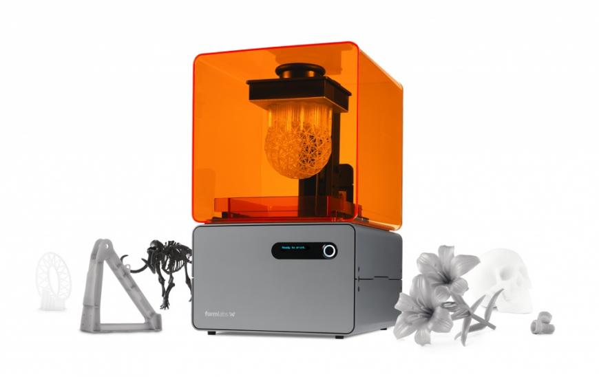 Formlabs объявила о выпуске нового SLA 3D-принтера Form 1+ и новом полимере для стереолитографии
