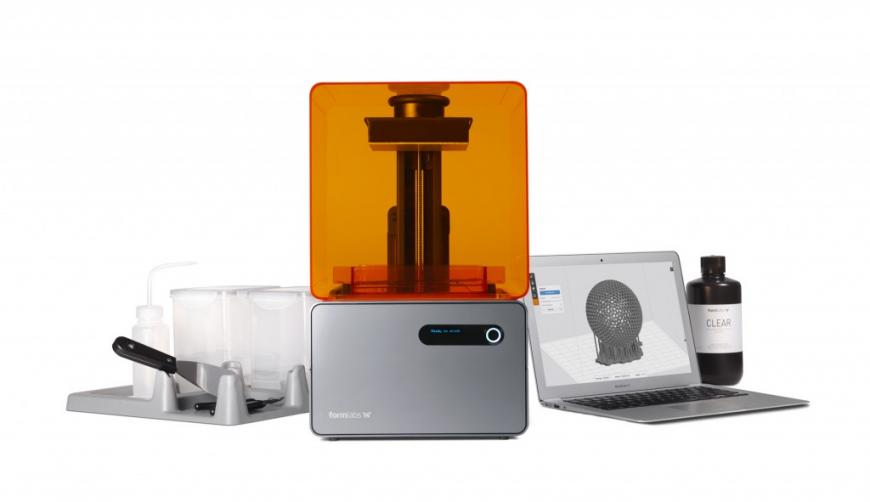 Formlabs объявила о выпуске нового SLA 3D-принтера Form 1+ и новом полимере для стереолитографии