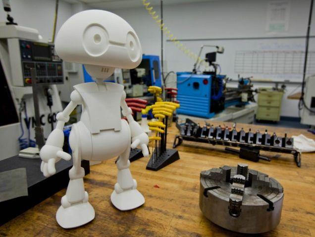 Готовый 3D-печатный робот Джимми от Intel