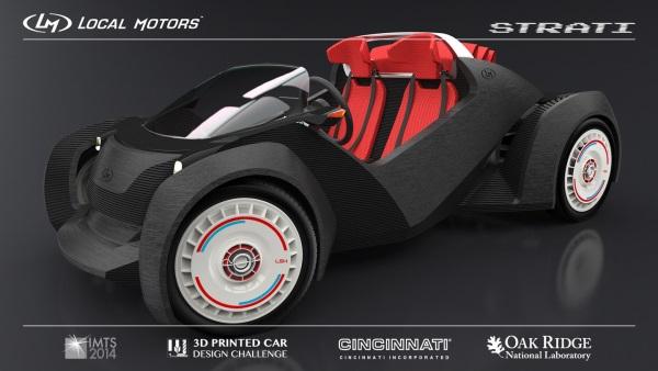 Победители конкурса на лучший проект первой в мире 3D-печатной машины