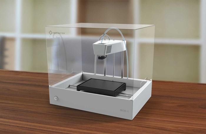 Новый 3D-принтер New Matter MOD-t скоро начнет свою краудфандинг кампанию