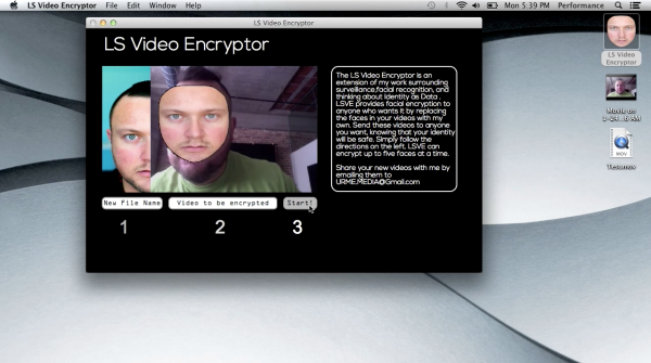 Скриншот программы LS Video Encriptor