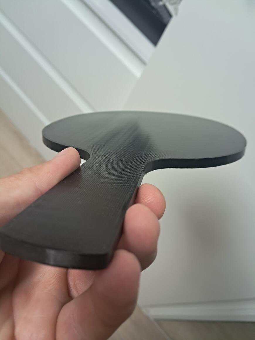Печать Основания ракетки для настольного тенниса на Flashforge Adventurer 5M