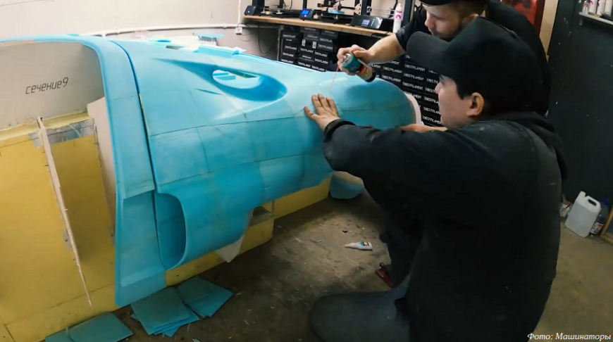 Машинаторы создают реплику Ford GT40 с помощью 3D-печати