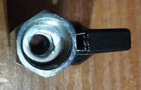 Точечный обдув аквариумным компрессором.