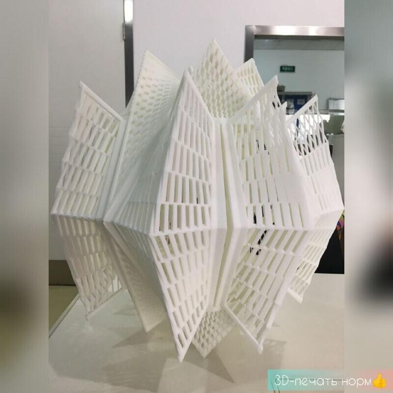 НЕМНОГО 3Д-КРАСОТЫ ОТ SLS 3D-ПЕЧАТИ