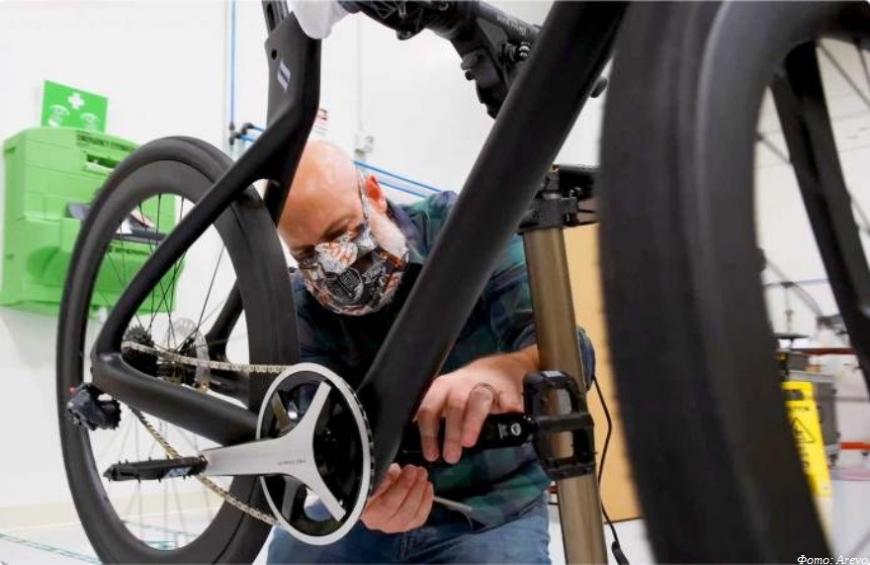 Калифорнийский стартап предлагает велосипеды с 3D-печатными углепластиковыми рамами