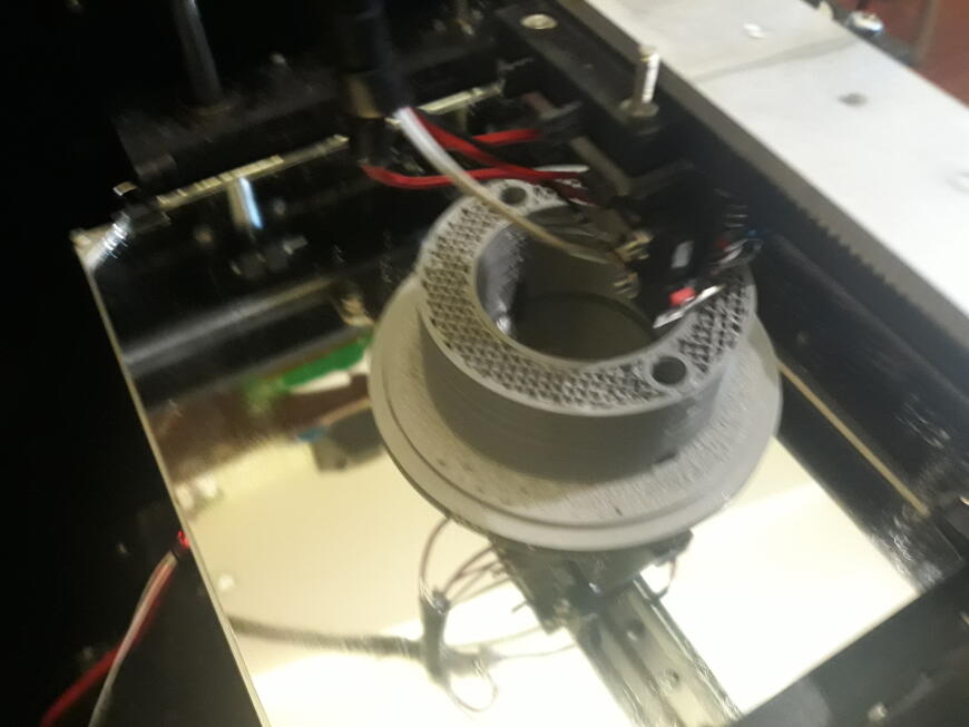 Разборная катушка для пластика от AG CNC. Аналог GREGa.