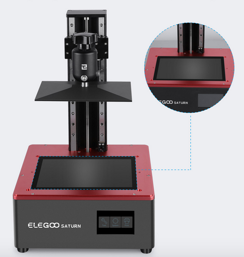 Elegoo Saturn - сверхбыстрый фотополимерный 3D принтер снова в наличии на складе в России!