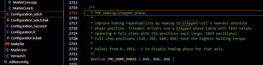 TMC Homing stepper phase. Как её правильно настроить?