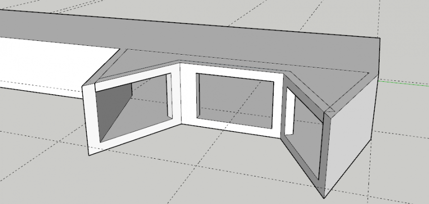 Не могу понять где накосячил в разработке 3d модели