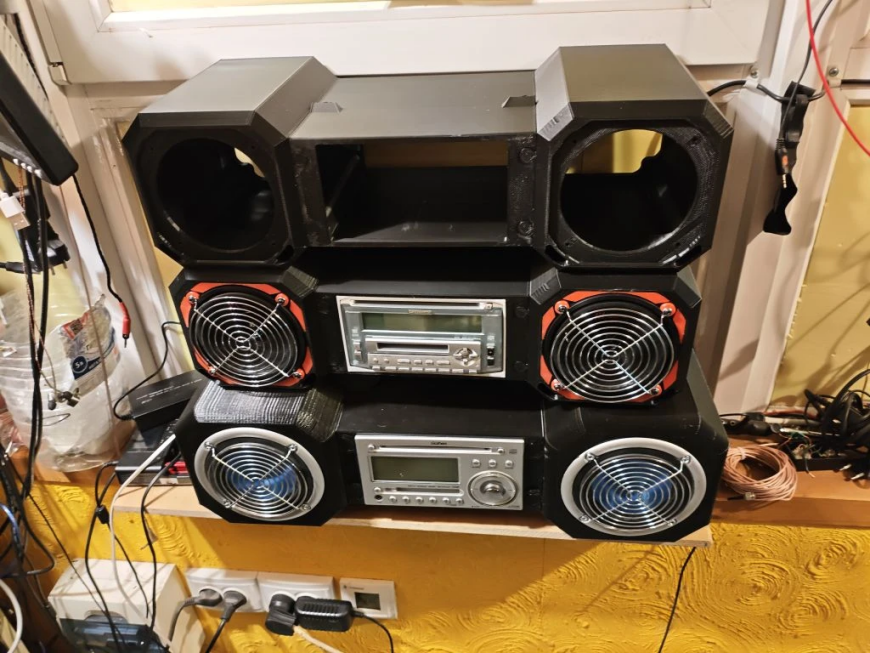 Магнитофон 2 версии на 2 din магнитолах