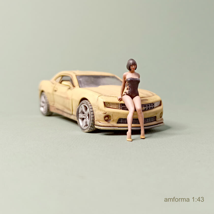 Посиделки на капоте.