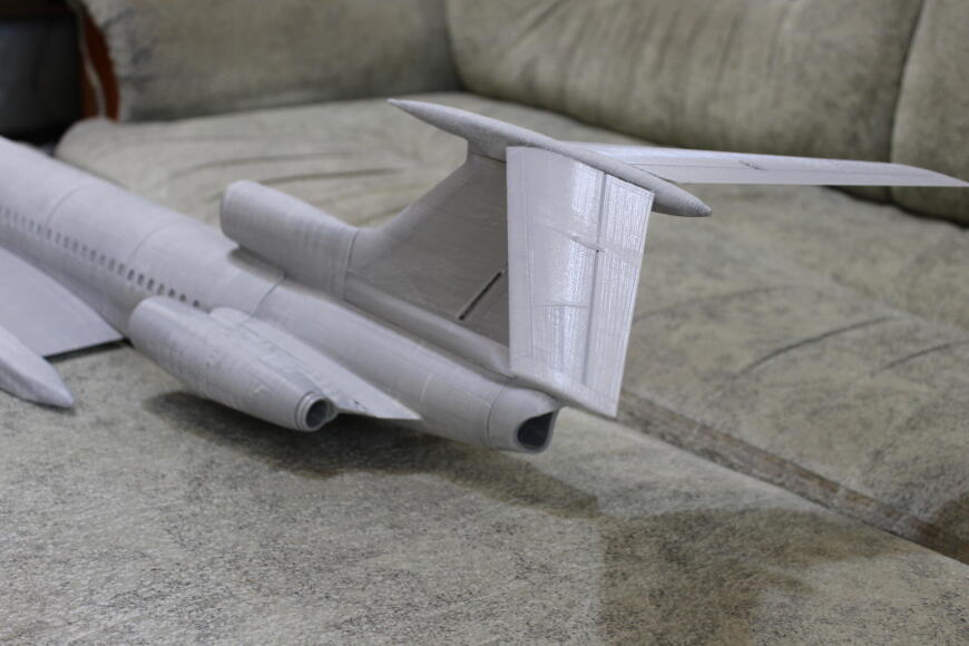 Ту-154 Б-2, масштаб 1:43