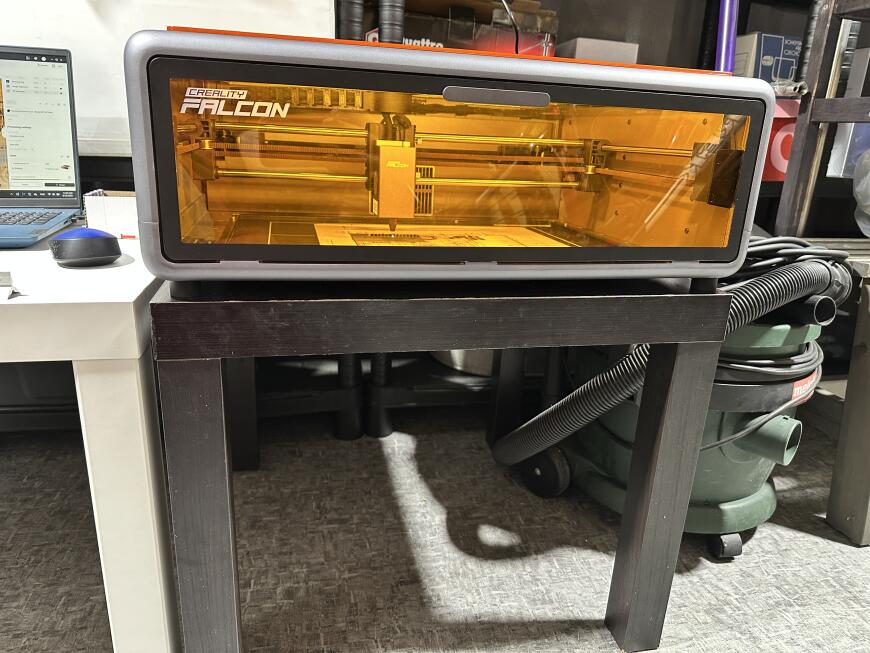 Creality Falcon A1 - опыт с домашним лазером, Часть 1 (железо)