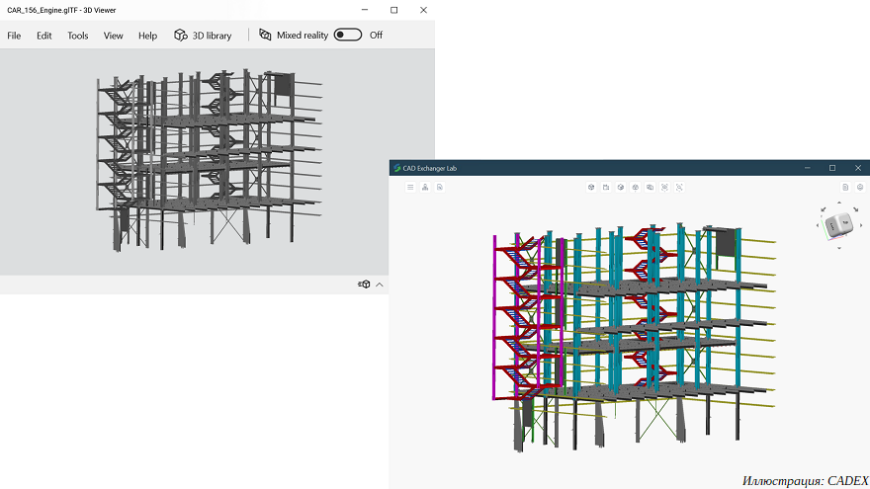 CAD Exchanger 3.19.0: поддержка нового формата Autodesk Revit, BIM-модели данных и нативного формата CDXBIM