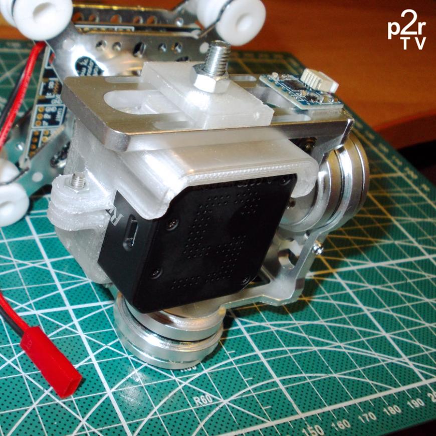 Крепление экшен-камеры к подвесу