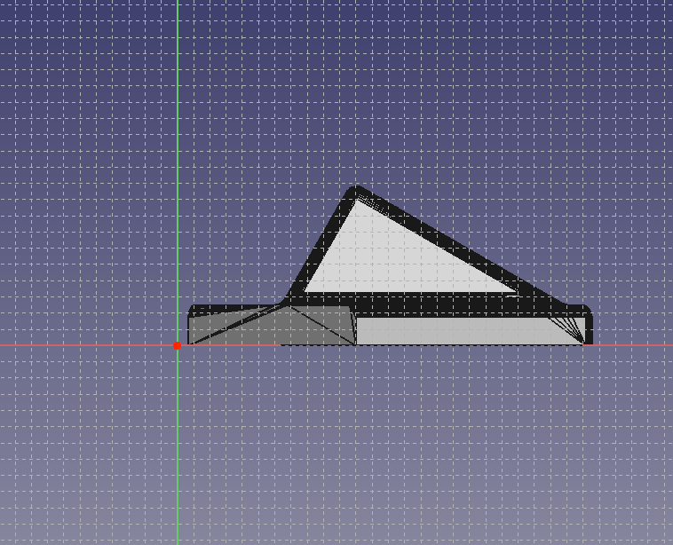 FreeCAD. Как правильно распоожить  STL на верстаке?