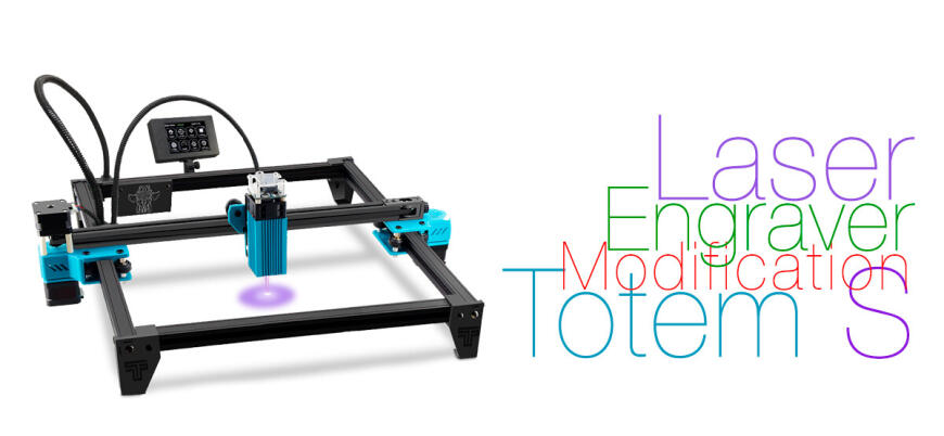 Two Trees Totem S Laser Engraver: организация кабелей и автономный контроллер