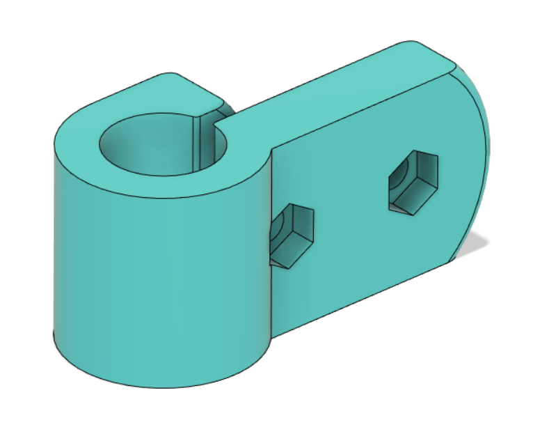 Ножничный механизм на 3D-принтере