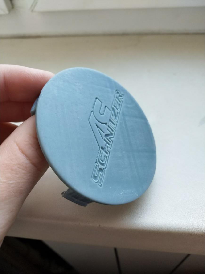 Полосы на модели Anycubic Photon S