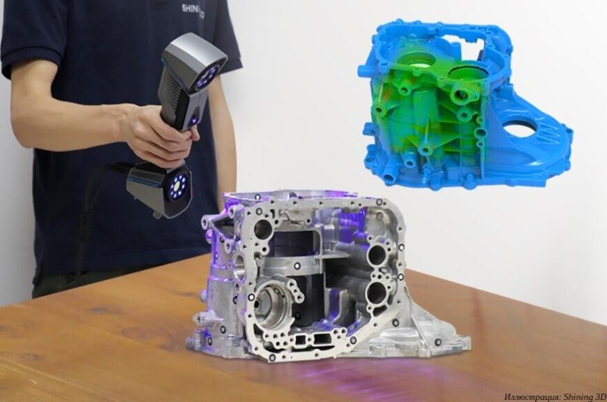 Компания Shining 3D выпустила линейку ручных 3D-сканеров FreeScan UE