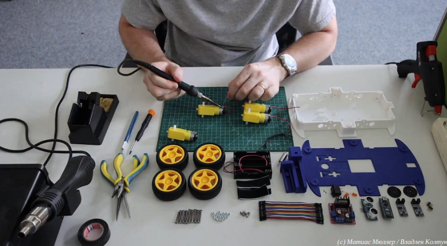 OpenBot: самодельный 3D-печатный колесный робот на базе смартфона с Android