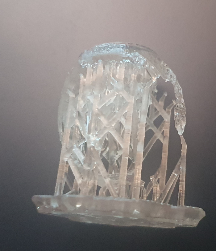 Непропечатывается часть модели на Formlabs Form 2