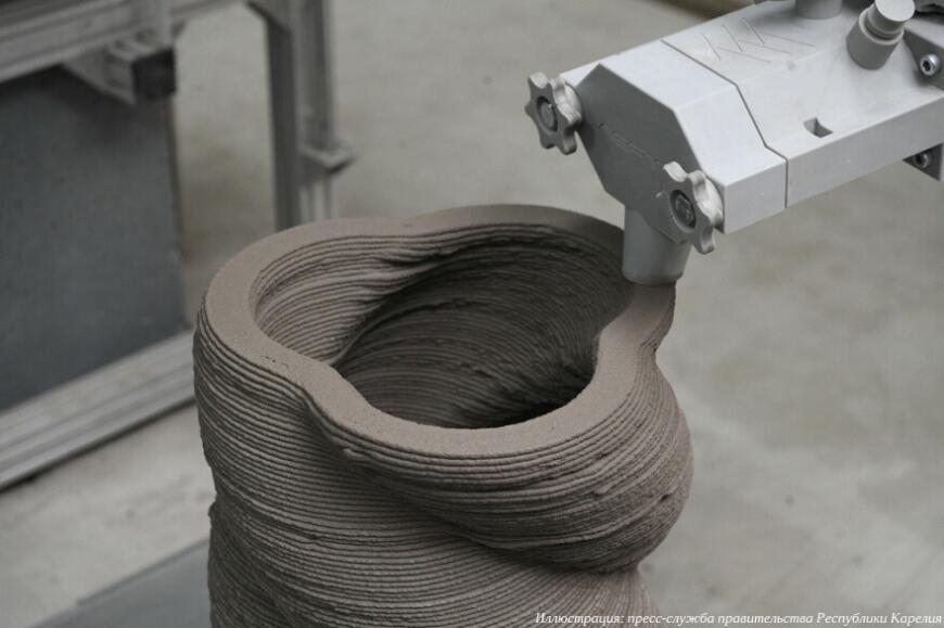Петрозаводская компания «Лерто» сконструировала 3D-принтер для печати сухими смесями