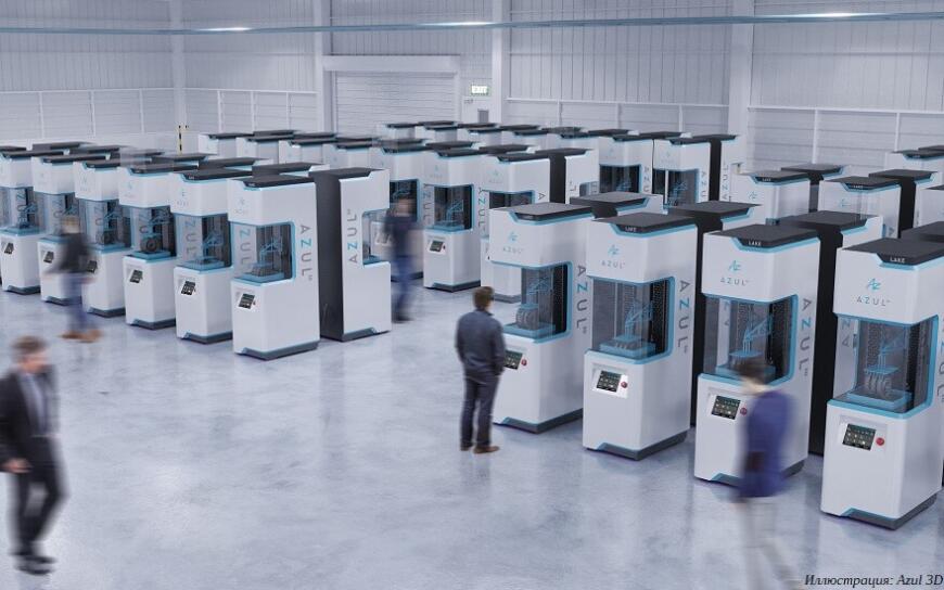 Azul 3D выводит на рынок скоростные фотополимерные 3D-принтеры по технологии HARP