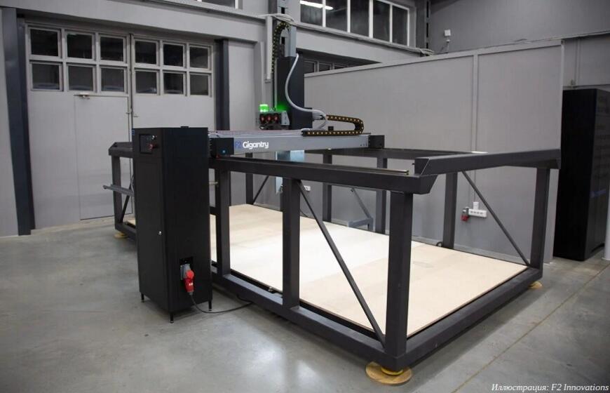 Компания F2 Innovations выпустила крупноформатный 3D-принтер для работы с гранулированными полимерами
