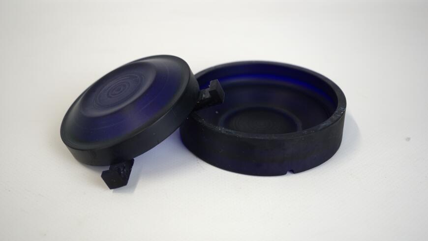 Литье силикона на платине в формы, напечатанные на фотополимерном 3Д-принтере из HARZ Labs Silicone Compatible V2