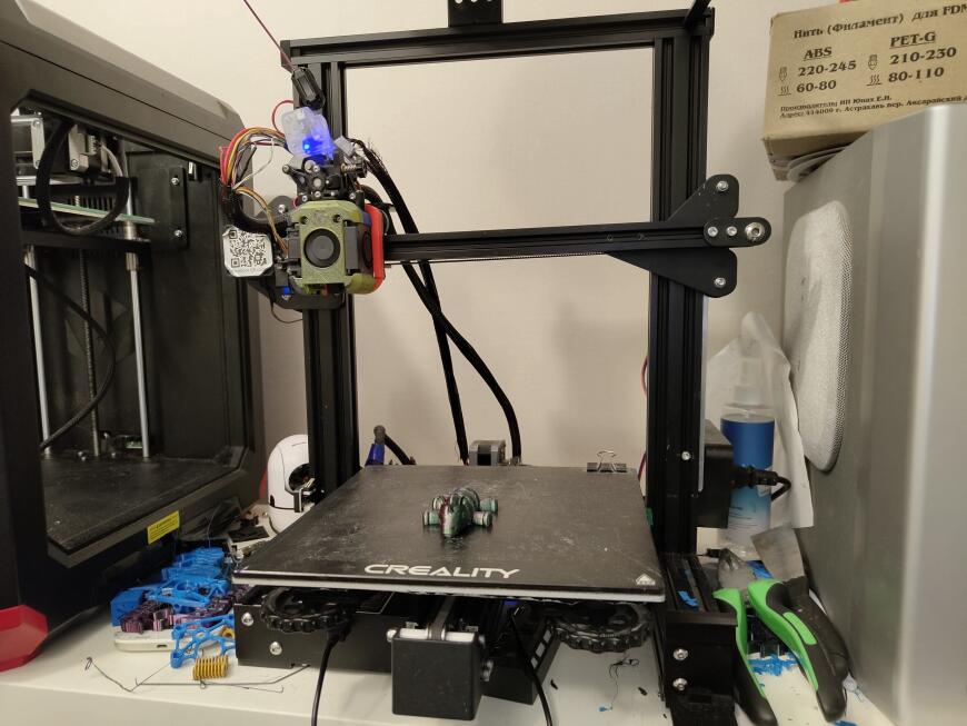 Проблема с печатью пластиком pla Проблема с печатью пластиком pla