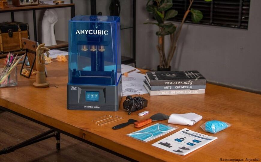 Anycubic готовится к приему заказов на бюджетные DLP 3D-принтеры Photon Ultra