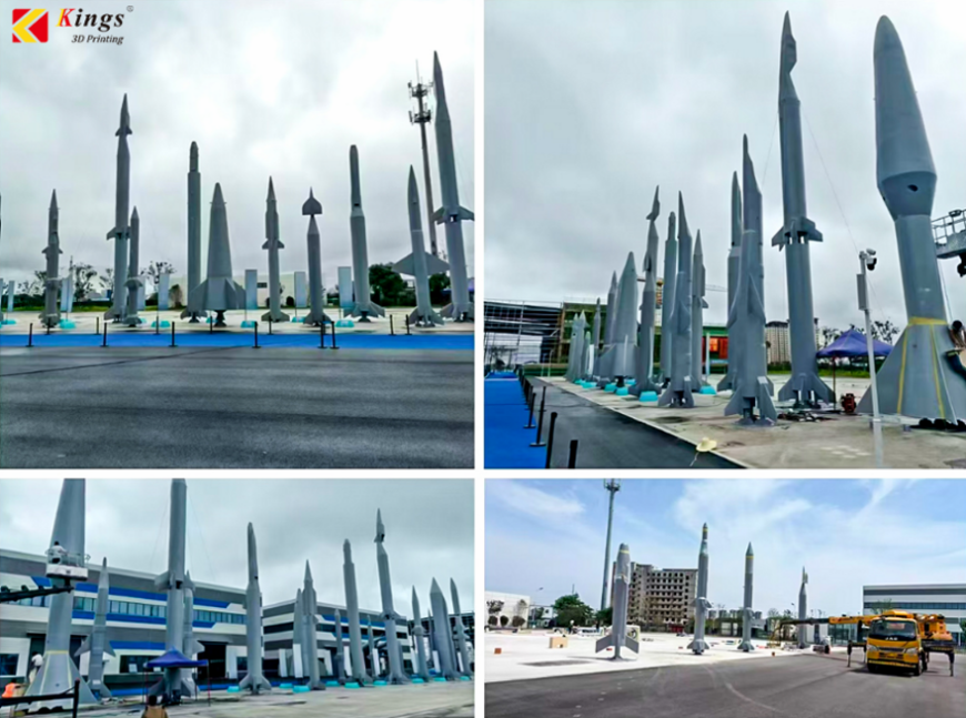 Kings 3D: строительство городских достопримечательностей с помощью 3D-печати