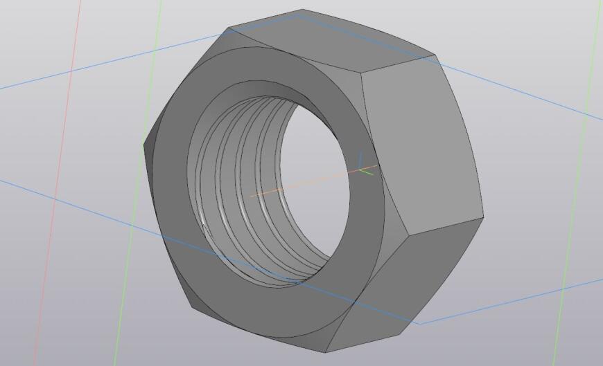 Компас 23 и создание резьбы... Гайка не наворачивается, или клинит на 4ом витке...