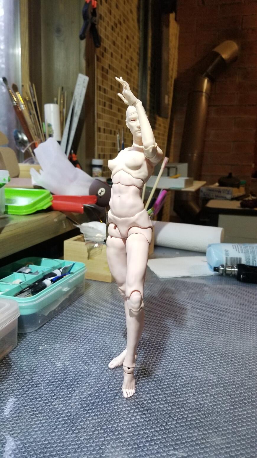 Печатаем фарфоровую куклу из Ceramics Hardlight