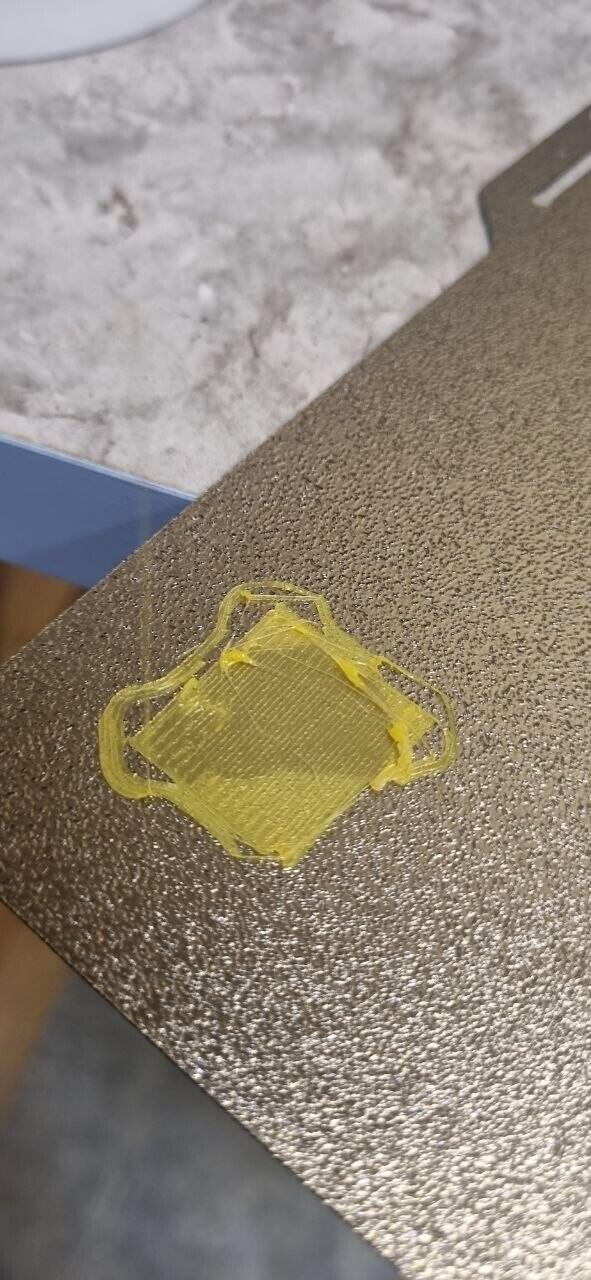 Bambulab A1 проблемы печати первого слоя