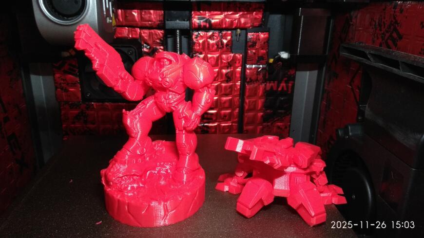 Обзор пластика для 3д печати RS Crossbridge PLA Красный