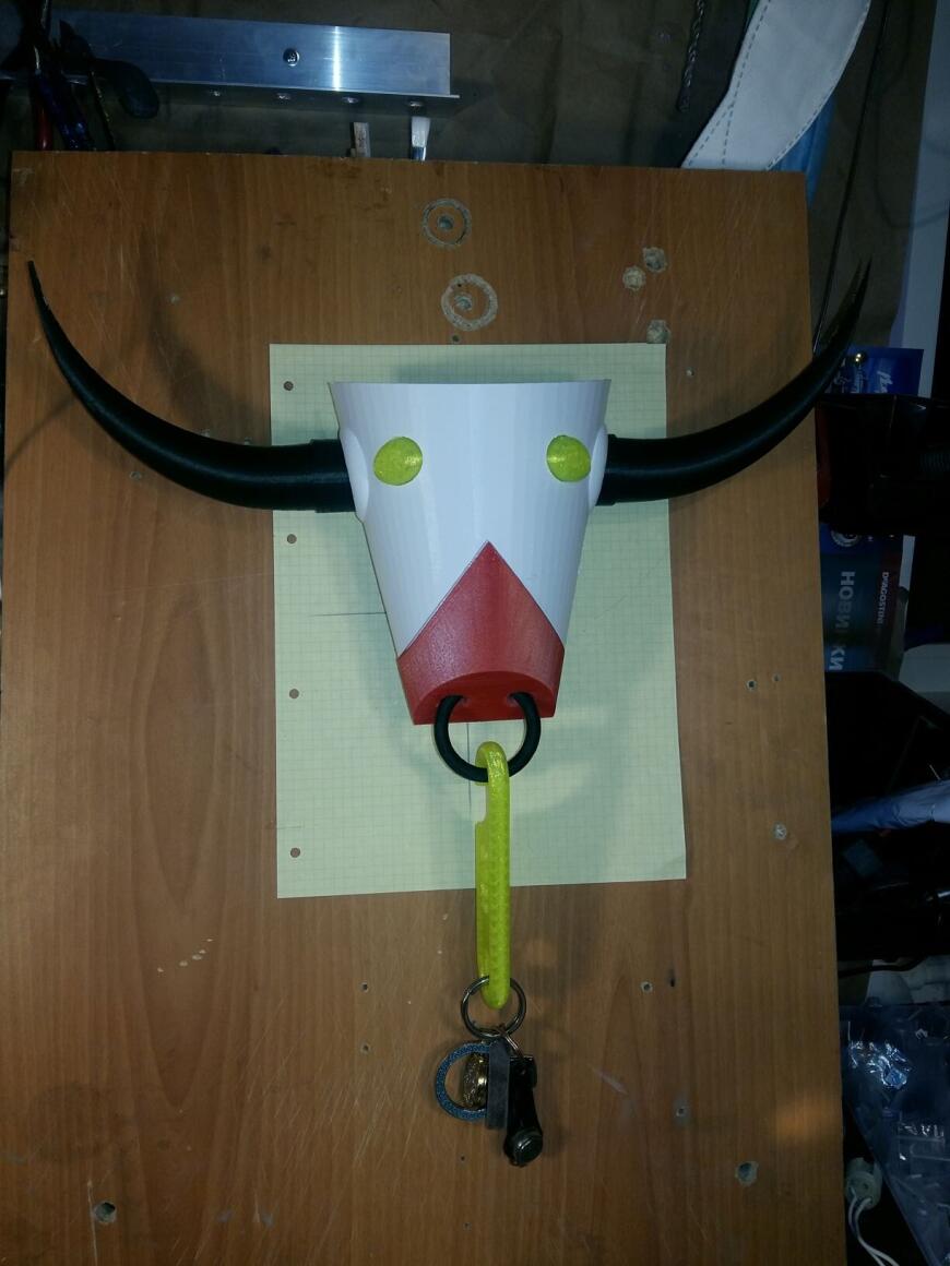 Символ нового года- бык ключница, бра в прихожую