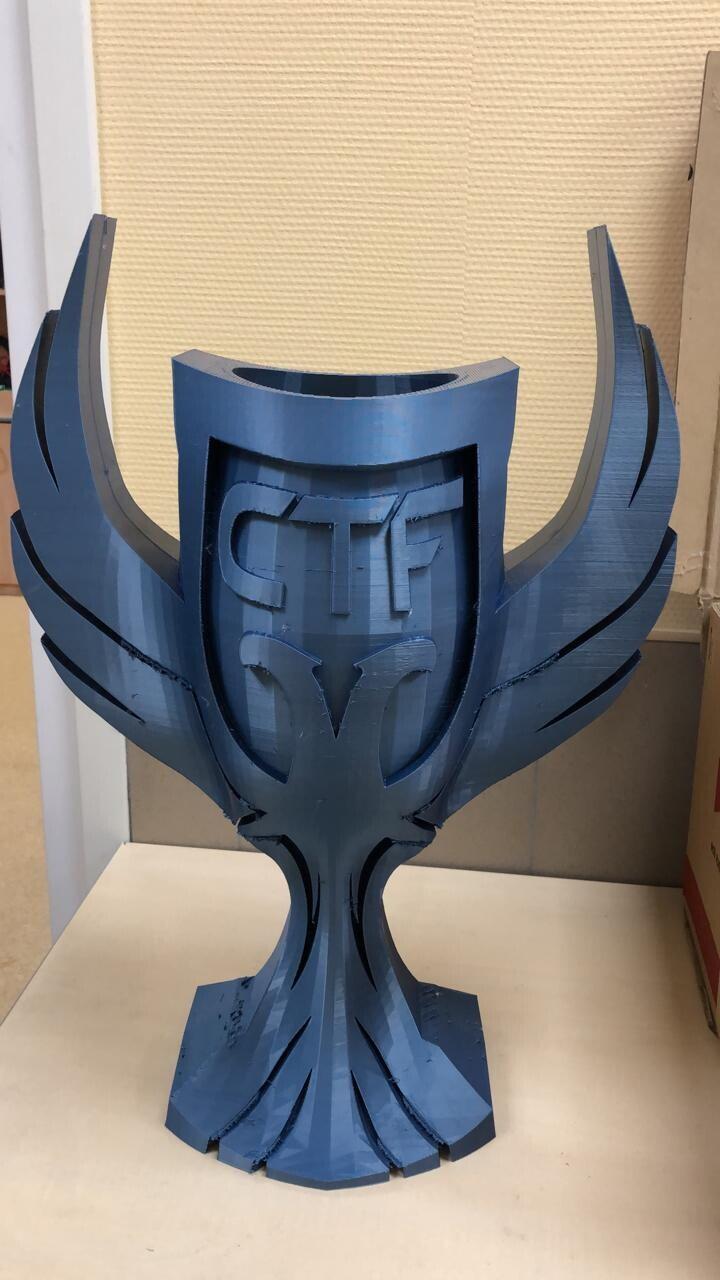 Срочная 3д печать и покраска кубка на заказ Срочная 3д печать и покраска кубка на заказ